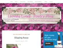 Tablet Screenshot of leonaslines.com